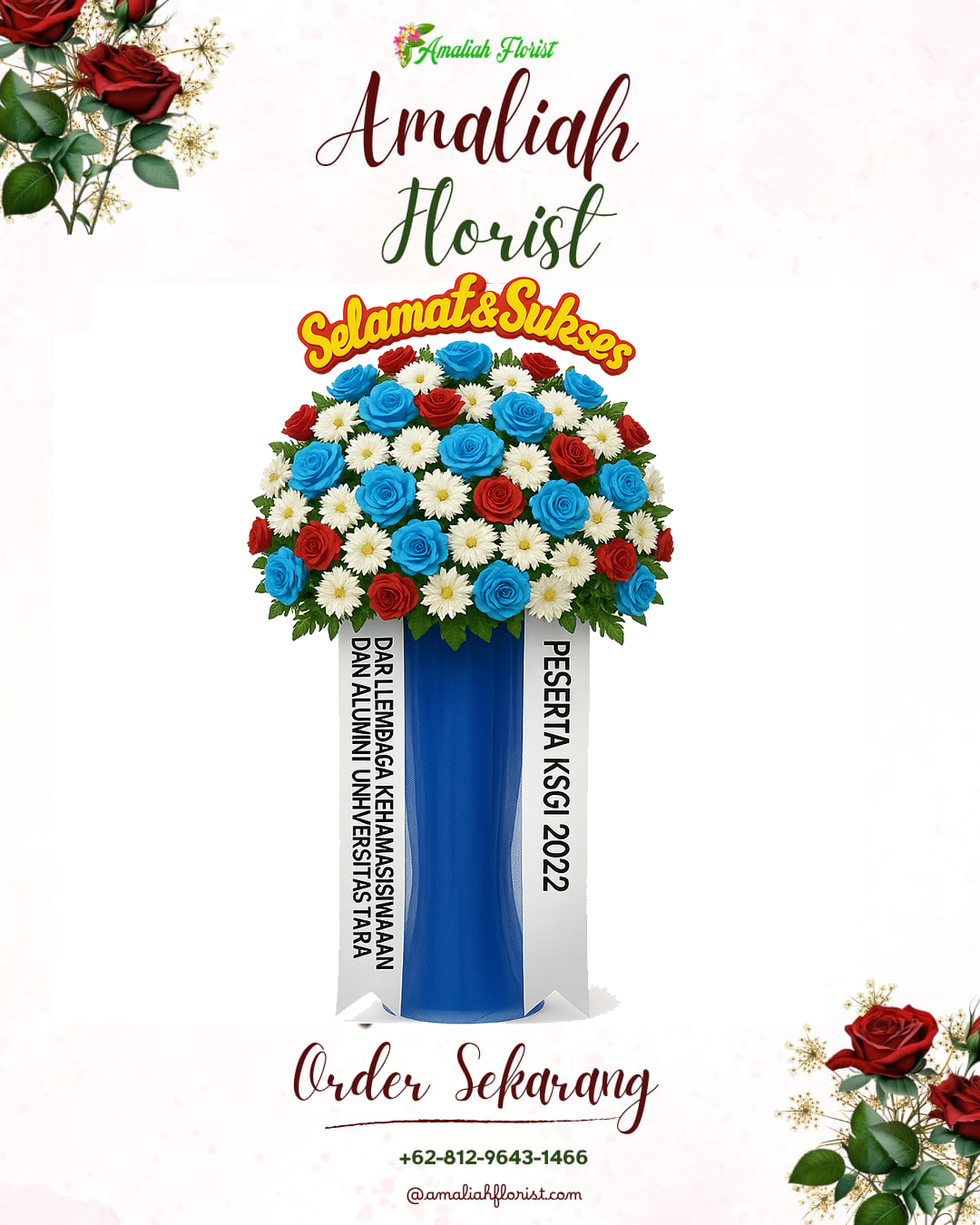 Standing Flowers Bone Bolango
